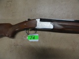 ANGELO ZOLI FIELD SPECIAL O/U SHOTGUN, SR # R1513