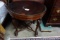 REGENCY ROUND LEATHER TOP TABLE