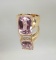 14 KT GOLD AND 85 CT AMETHYST RING