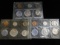 (3) US MINT UNCIRCULATED COIN SETS, 1961, 1962, 1963