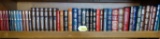 SHELF OF 44 EASTON PRESS LEATHER BOUND CLASSIC LITERATURE BOOKS