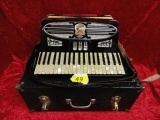 GENERAL BRAND PIANO ACCORDION WITH CASE