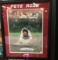 PETE ROSE  FRAMED AND AUTOGRAPHED PHOTO