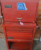 VINTAGE SNAP-ON STACKING, ROLLING TOOL BOX