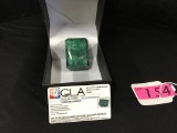 ONE 680 70 CT EMERALD, FACETED EMERALD  SHAPE,