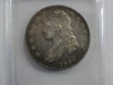 1836 CAPPED BUST 50¢ SILVER COIN