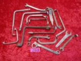 LOT OF ASSORTED END WRENCHES & MASTER WRENCHES
