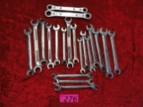 LOT OF SNAP-ON WRENCHES:   1/2 9/16