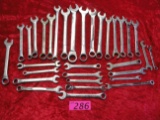 LOT OF SK & MAC COMBO WRENCHES