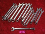(14) SNAP-ON COMBO WRENCHES, 3/4-15/16