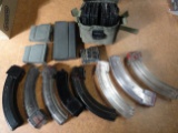 LOT OF MAGS:  (8) 10/22 HIGH CAP MAGS, (4) MINI-14  10 RD MAGS