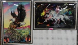 (2) BLACK LIGHT POSTERS FROM THE 1970'S