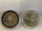 (2) 1 OZ PLATA PURA MEXICO LIBERATED COINS, 2001 & 2014