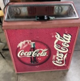 COCA COLA COOLER (WORKING)