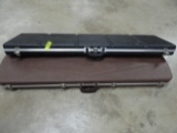 (2) HARD SIDE RIFLE CASES