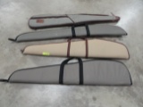 (4) SOFT SIDE LONG GUN CASES