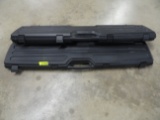 (2) HARD SIDE RIFLE CASES