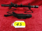 J.C. HIGGINS SCOPE 4X & UTG LASER 080300614