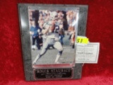 ROGER STAUBACH SIGNED PHOTO WITH CWA