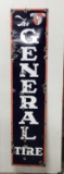 VINTAGE ENAMEL GENERAL TIRE SIGN, 76