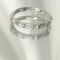 PLATINUM AND DIAMOND WEDDING BAND