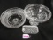 2 WATERFORD CRYSTAL BOWLS AND BUTTER DISH