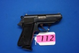 WALTHER PPK/S SEMI-AUTOMATIC PISTOL, SR # 003681, EXCELLENT CONDITION WITH BOX