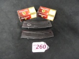 100 RDS MONARCH 30 CARBINE AMMO AND (2) 30 ROUND  MAGAZINES
