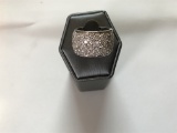 STERLING PAVE BAND