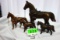 4 COLLECTIBLE HORSE FIGURINES