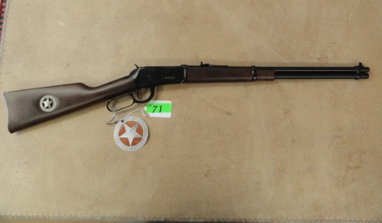 WINCHESTER MODEL 94 TEXAS RANGER COMMEMORATIVE LEVER ACTION SADDLE RING CARBINE,
