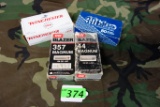 LOT OF 44 REM MAG & 357 MAG: