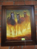 GICLEE PRINT OF 3 HORSES, UNSIGNED