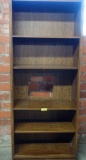 BOOK CASE (HOLE CUT IN BACK FOR ELECTRONICS)