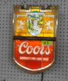 LIGHTED COORS LITE SIGN - WORKS