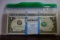 100 UNC 63 $1 2017-A FEDERAL RESERVE NOTES IN SERIES