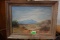 LUBELL STREET ( 20TH CENTURY, TEXAS) OIL ON CANVAS WEST TEXAS LANDSCAPE, 15X21