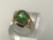 10KT GOLD AND TOURMALINE RING, SIZE 7
