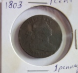 VF 1803 ONE CENT COIN
