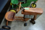 VINTAGE WESTERN CHAIN DRIVE PEDDLE TRACTOR