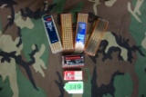 (15) RDS 22 LONG, (150) RDS 22 LR, (50) RDS .22 WIN MAG AMMO