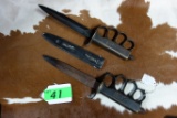 (2) WWI USA TRENCH KNIVES