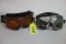 2 PAIR AVIATION GOGGLES - SCOTT & CLIMAX