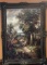 MONUMENTAL OIL PAINTING, UNSIGNED OIL
