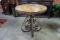 GRANITE TOP TALL TABLE ON IRON BASE, 37