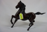 CAST METAL CHINESE GALLOPING HORSE FIGURE