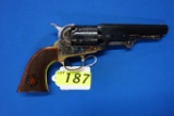 A. UBERTI 1851 NAVY PERCUSSION REVOLVER, SR # D18440,