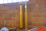 (2) WOODEN PRACTICE SHELLS