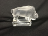 LALIQUE BUFFALO, 4