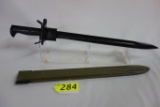 REPRODUCTION WWI BAYONET WITH SCABBARD